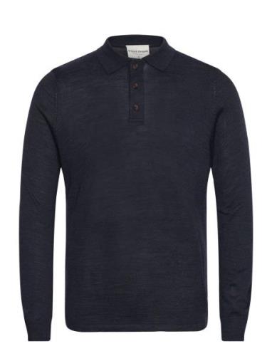 Bs Atlas Regular Fit Knitwear Bruun & Stengade Navy