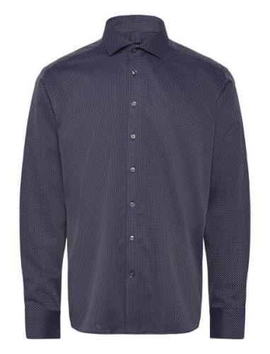 Bs Teague Modern Fit Shirt Bruun & Stengade Navy