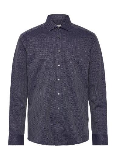 Bs Tyreke Slim Fit Shirt Bruun & Stengade Navy