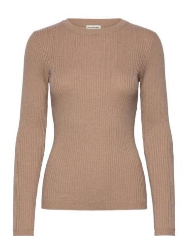 Bs Bonita Regular Fit Knitwear Bruun & Stengade Beige