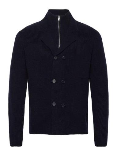 Bs Vilhelm Regular Fit Knitwear Bruun & Stengade Navy