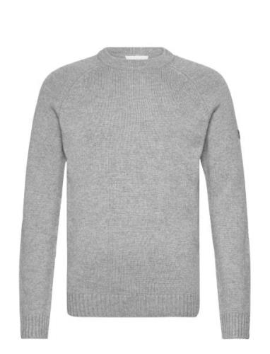 Bs Caspian Regular Fit Knitwear Bruun & Stengade Grey