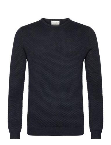 Bs Irving Regular Fit Knitwear Bruun & Stengade Navy