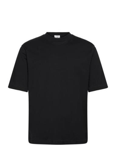 Mock Neck Cotton Tee Filippa K Black