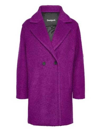 Coat Amberes Desigual Purple