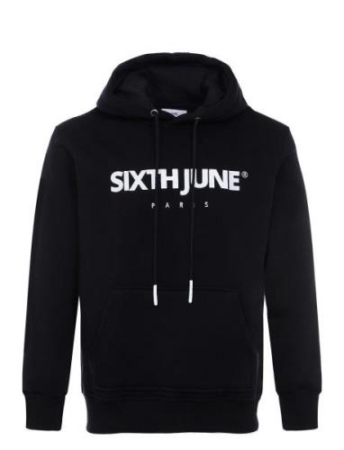 Essentiel Ls Hoodie SIXTH JUNE Black