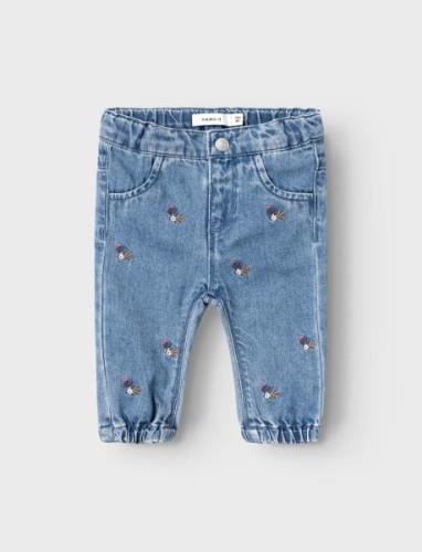 Nbfrose Shaped Emb Jeans 5321-By O Name It Blue