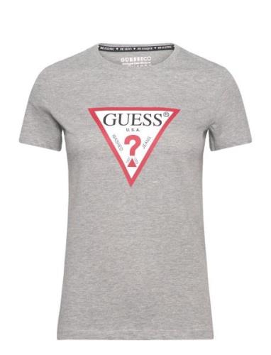 Ss Cn Original Tee GUESS Jeans Grey