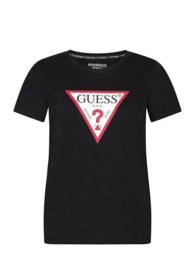 Ss Cn Original Tee GUESS Jeans Black