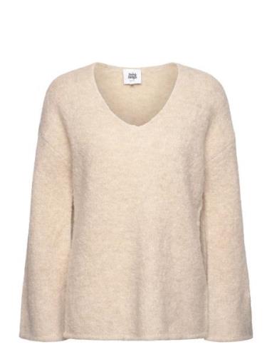 Harmony Bouclé Knitted Sweater Twist & Tango Cream