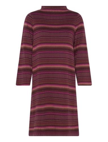 Sunday Ls Dress Jumperfabriken Burgundy