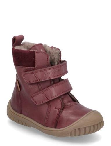 Sporty™ Velcro Boot Tex Pom Pom Pink