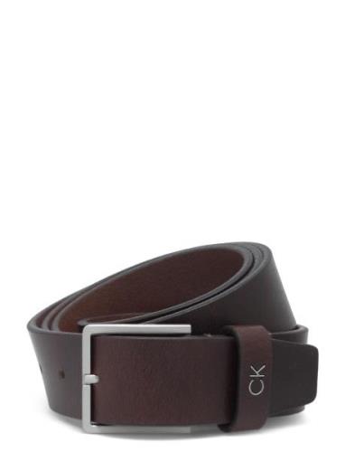 Formal Belt 3.5Cm Calvin Klein Brown