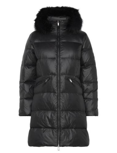 Mw Padded Real Down Coat Calvin Klein Black