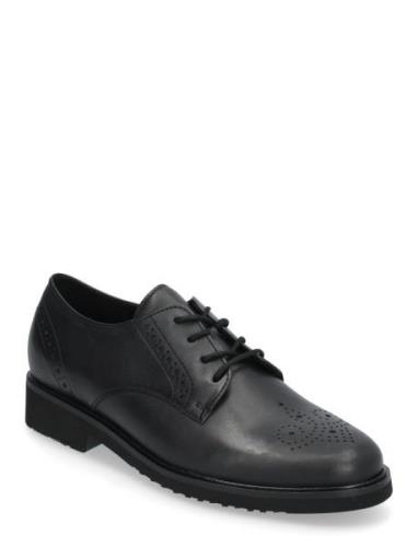 Laced Shoe Gabor Black