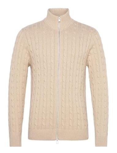 Slhryan Structure Full Zip Selected Homme Beige