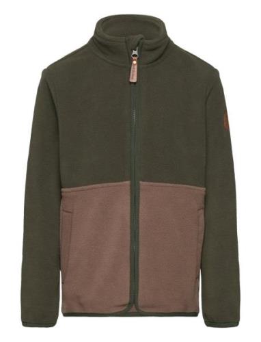 Fleece Jacket Recycled Mikk-line Khaki