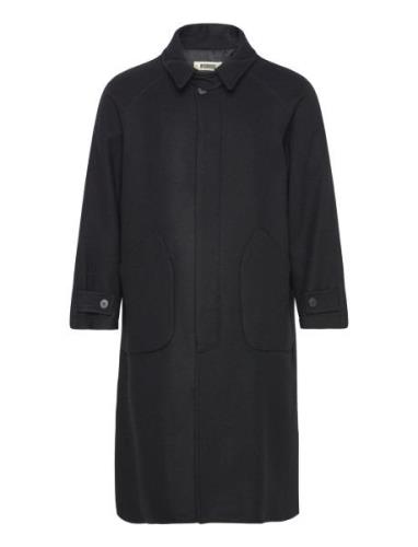 Wbbergt Wool Coat Woodbird Black