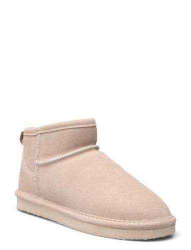 Biasnow Ankle Boot Suede Bianco Cream