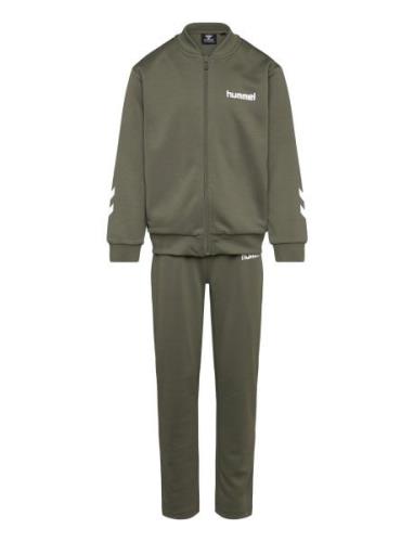 Hmltukas Tracksuit Hummel Khaki