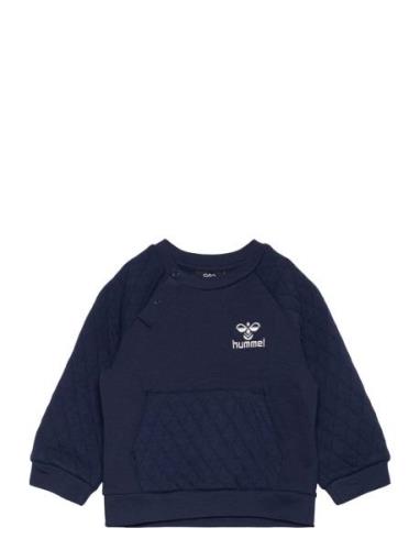 Hmlosvaldo Sweatshirt Hummel Navy