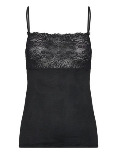 Sensual Secrets Spaghetti Top Calida Black