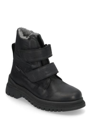 Boots - Flat - With Velcro ANGULUS Black