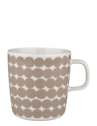 Oiva/Räsymatto Mug 4 Dl Marimekko Home Beige