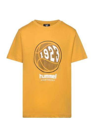 Hmlleo T-Shirt S/S Hummel Yellow