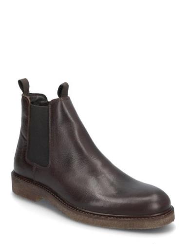 Biaerik Chelsea Boot Tumbled Leather Bianco Brown