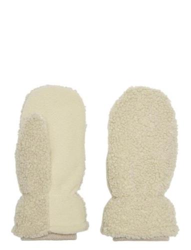 Kogthea Teddy Mittens Acc Kids Only Beige