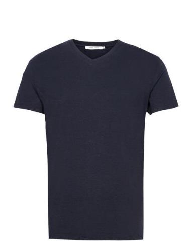 Kronos V-N T-Shirt 273 Samsøe Samsøe Navy