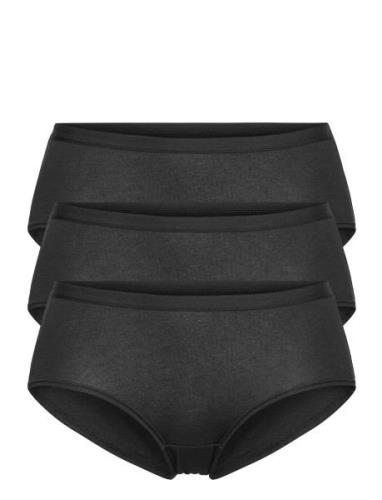 Brief 3 Pack Carin Regular Lindex Black