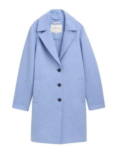 Long Coat Tom Tailor Blue