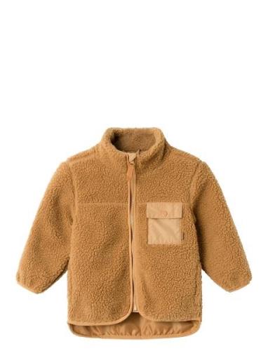 Nmmmall Teddy Jacket Name It Brown