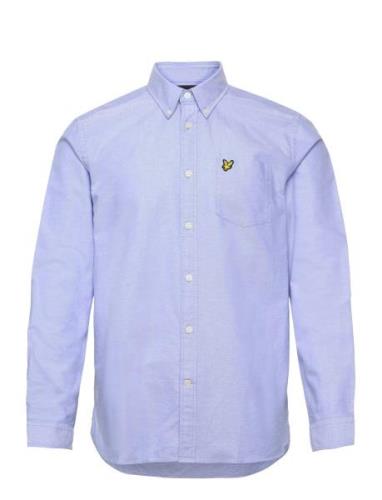 Plain Oxford Shirt Lyle & Scott Blue