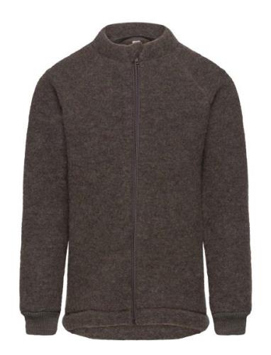 Wool Jacket Mikk-line Brown