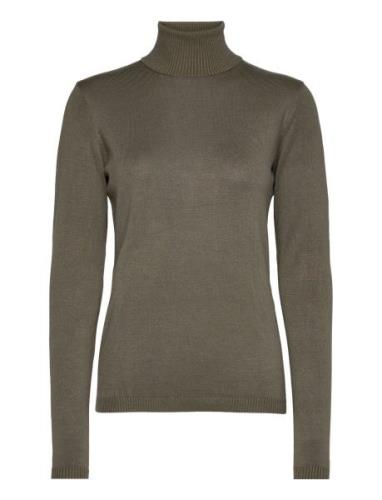 Srmarla Rollneck Knit Soft Rebels Khaki