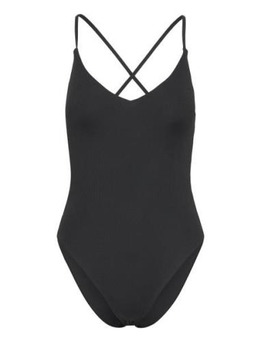 Swimsuit Naila Rib Lindex Black