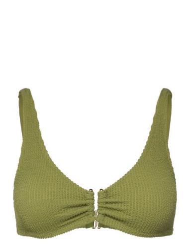 Swim Bra Adelle Crepe Lindex Green