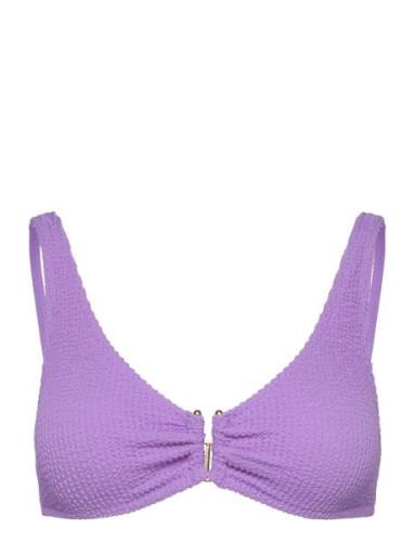 Swim Bra Adelle Crepe Lindex Purple