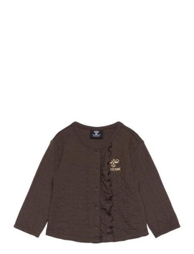 Hmlissa Sweat Jacket Hummel Brown