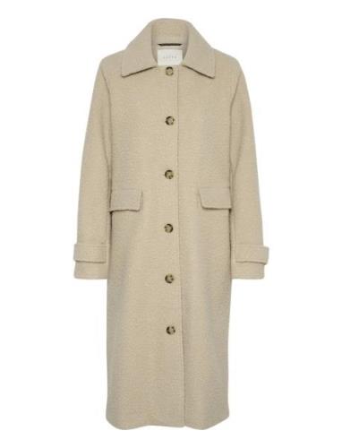 Kaannelise Coat Kaffe Beige