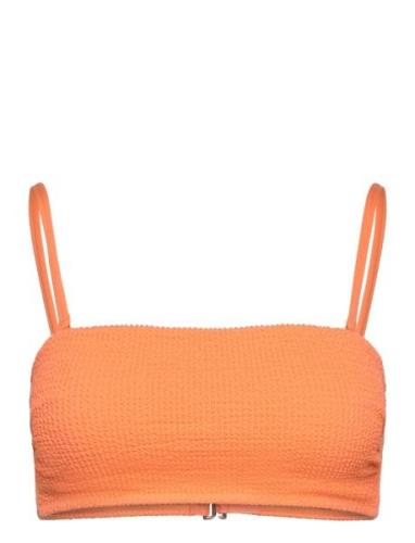 Swim Bra Tami Bandeau Crepe Lindex Orange