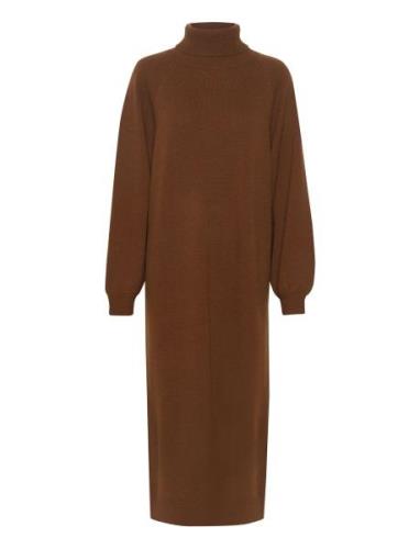 Manzigz Ls Dress Gestuz Brown