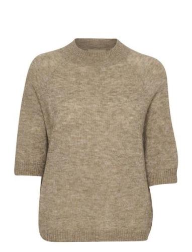 Cufiju Cacheia Ss Pullover Culture Beige