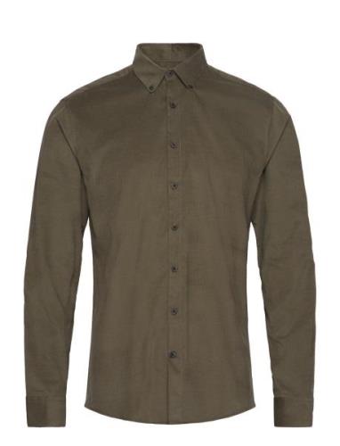 Fine Corduroy Shirt L/S Lindbergh Green