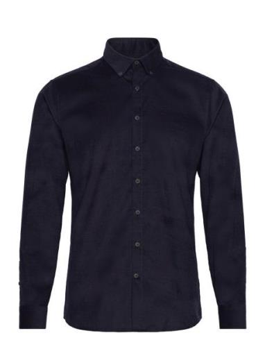 Fine Corduroy Shirt L/S Lindbergh Navy