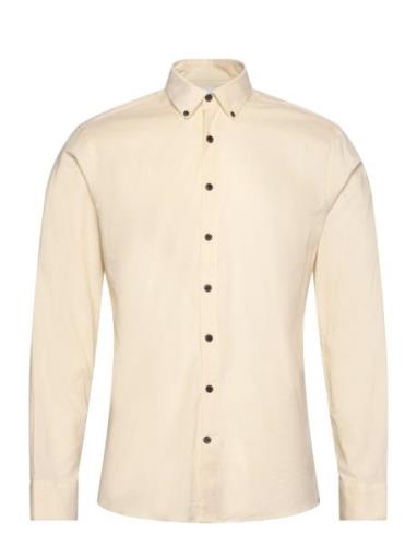 Fine Corduroy Shirt L/S Lindbergh Cream