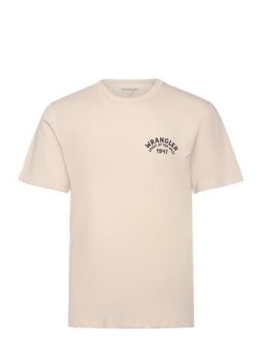 Graphic Tee Wrangler Cream